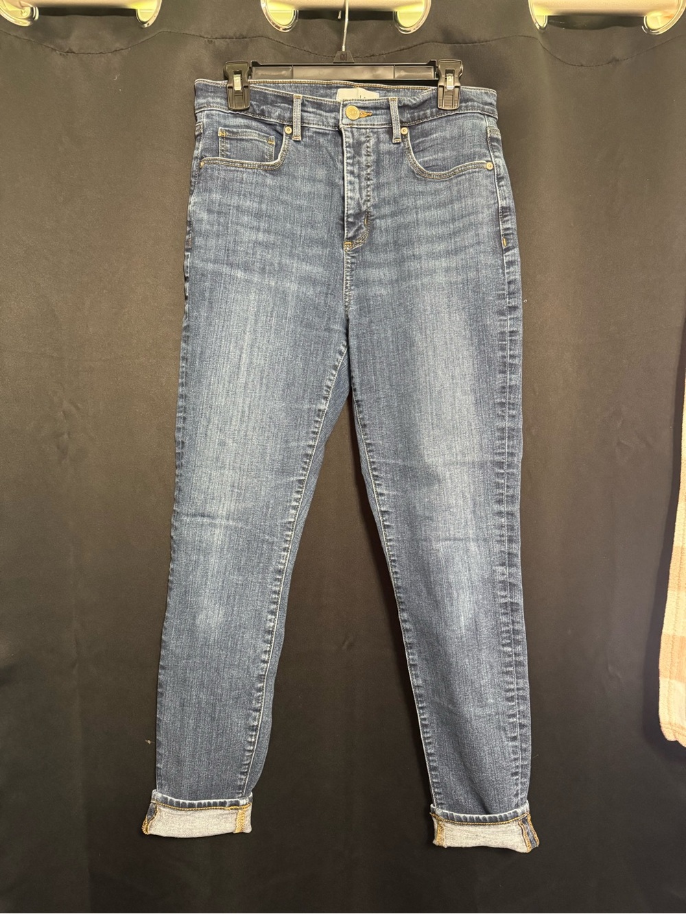 LOFT Women's Skinny Jeans in Medium Blue Wash